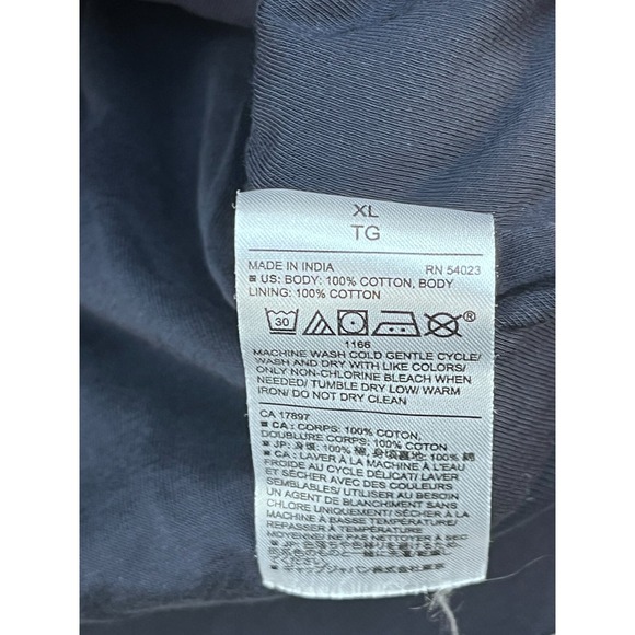 Banana Republic Blue Luxe Touch Performance Soft Bomber Jacket Size XLarge - Picture 5 of 7